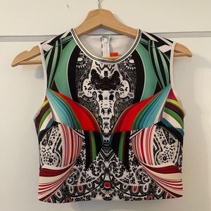 Clover Canyon Neoprene Crop Top